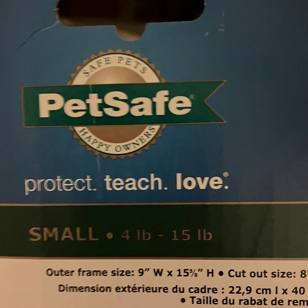 SmartDoor Electronic Pet Door for Small Dogs - Dark Green